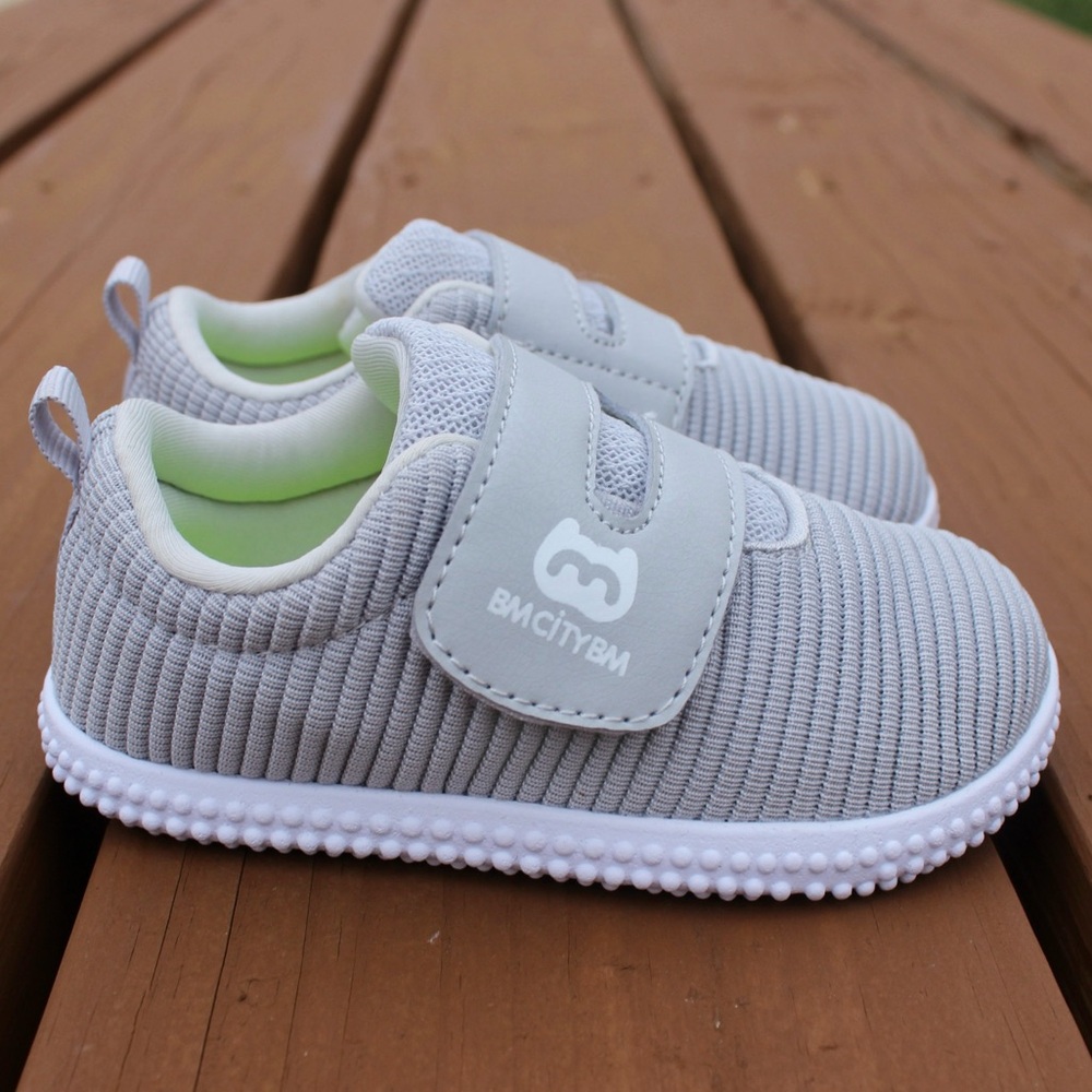 BMCiTYBM Grey Toddler/Litte Kid Shoes Sz 7
